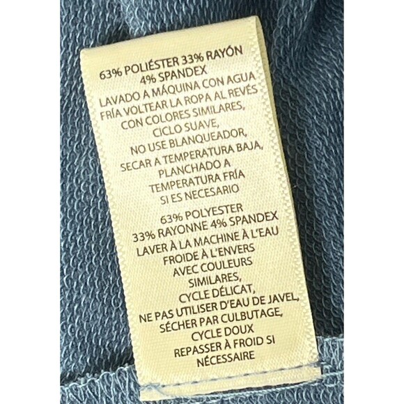 Max Studio Performance Top Sleeveless Backless Cutout Stretch Wick Blue XL NWT - Picture 6 of 6